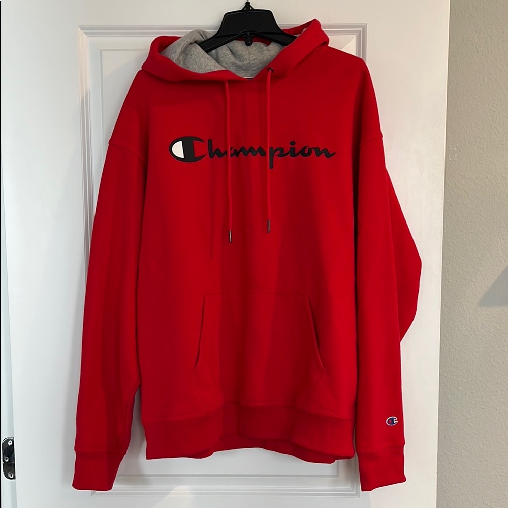 Champion Red Hoodie